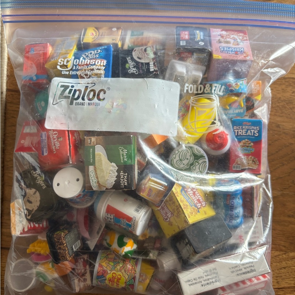 Miniature Collectible Food Toys